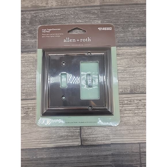 2Pack Allen + Roth Toggle Decorator Combo Plate Cover [97] - Picture 2 of 9